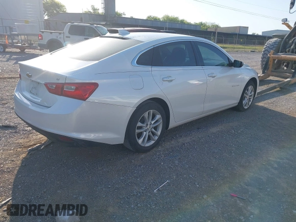 2016 Chevrolet Malibu LT with VIN 1G1ZE5ST9GF197635, listed as a IAAI auction lot 42015581 with 96,285 mi miles and . Bid and sale history available at DreamBid. Image 4.