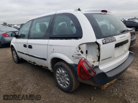 2006 Dodge Caravan Cargo z VIN 1D4GP21E26B511838, wystawiony jako Copart lot #72561364 z przebiegiem 56 444 mil mil oraz Tytuł czysty. Historia ofert i sprzedaży dostępna na DreamBid. Obrazek 2.