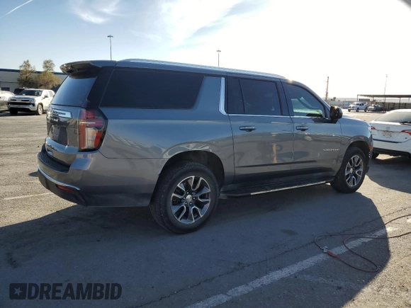 2022 Chevrolet Suburban LS with VIN 1GNSCBKD0NR333272, listed as a Copart auction lot 78638664 with 38,354 mi miles and Salvage Title. Bid and sale history available at DreamBid. Image 3.