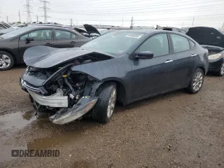 2013 Dodge Dart Limited z VIN 1C3CDFCA4DD346564, wystawiony jako Copart lot #54986005 z przebiegiem Nie podano mil oraz Szkoda całkowita • Salvage title. Historia ofert i sprzedaży dostępna na DreamBid. Obrazek 1.