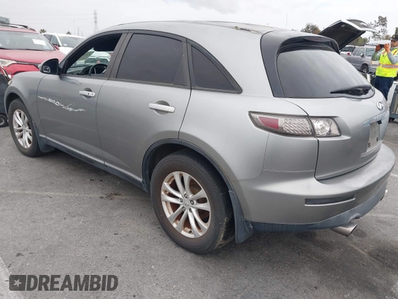 2003 Infiniti FX Options with VIN JNRBS08W33X402022, listed as a IAAI auction lot 42047472 with 203,438 mi miles and . Bid and sale history available at DreamBid. Image 3.