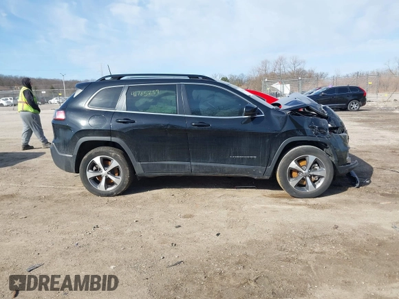 2022 Jeep Cherokee Limited with VIN 1C4PJMDX3ND509817, listed as a IAAI auction lot 41765259 with Not provided miles and . Bid and sale history available at DreamBid. Image 12.