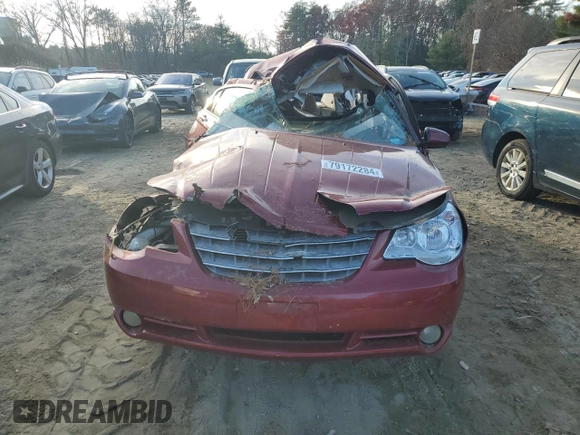 2008 Chrysler Sebring with VIN 1C3LC66J28N297427, listed as a Copart auction lot 79172284 with Not Provided miles and Clean Title. Bid and sale history available at DreamBid. Image 5.
