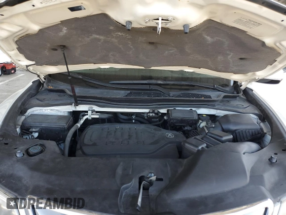 2016 Acura MDX with VIN 5FRYD4H21GB017596, listed as a Copart auction lot 60732925 with Not provided miles and Salvage title. Bid and sale history available at DreamBid. Image 12.