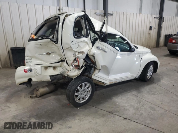 2008 Chrysler PT Cruiser Touring with VIN 3A8FY58B28T155002, listed as a Copart auction lot 55570675 with 193,177 mi miles and Non repairable. Bid and sale history available at DreamBid. Image 3.