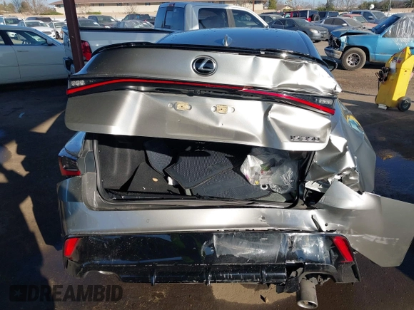 2022 Lexus IS 350 F Sport z VIN JTHGZ1B25N5049728, wystawiony jako IAAI lot #41344777 z przebiegiem 39 331 mil mil oraz . Historia ofert i sprzedaży dostępna na DreamBid. Obrazek 16.