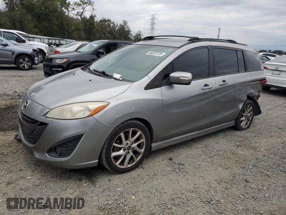 2014 Mazda 5 Touring with VIN JM1CW2CL0E0165888, listed as a Copart auction lot 88322725 with 194,775 mi miles and Salvage Title. Bid and sale history available at carsss.com. Image 1.