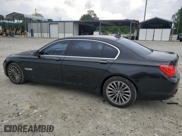 2011 BMW 7 Series 740Li with VIN WBAKB4C57BC574689, listed as a Copart auction lot 54701195 with 135,878 mi miles and Clean Title. Bid and sale history available at carsss.com. Image 2.