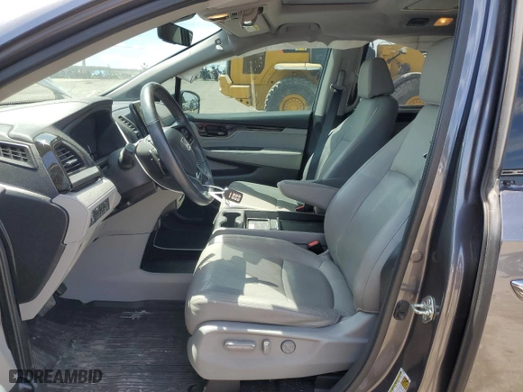 2018 Honda Odyssey Elite with VIN 5FNRL6H90JB021924, listed as a Copart auction lot 52202625 with 74,451 mi miles and Salvage Title. Bid and sale history available at carsss.com. Image 7.