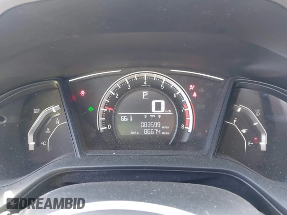 2017 Honda Civic LX z VIN 2HGFC2F5XHH572573, wystawiony jako IAAI lot #41825261 z przebiegiem 83 599 mil mil oraz . Historia ofert i sprzedaży dostępna na DreamBid. Obrazek 7.