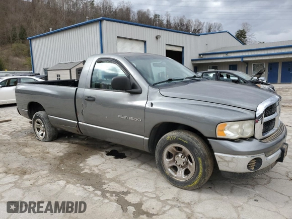 2005 Dodge 1500 SLT with VIN 1D7HA16N85J519734, listed as a Copart auction lot 46169615 with Not Provided miles and Salvage Title. Bid and sale history available at carsss.com. Image 4.