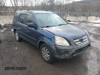 2005 Honda CR-V EX with VIN JHLRD78825C026719, listed as a IAAI auction lot 41585548 with 162,531 mi miles. Bid and sale history available at carsss.com. Image 1.