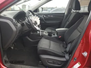 2017 Nissan Rogue S with VIN JN8AT2MV5HW264468, listed as a Copart auction lot 46550275 with 74,006 mi miles and Salvage Title. Bid and sale history available at carsss.com. Image 7.