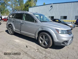 2016 Dodge Journey Crossroad Plus with VIN 3C4PDDGG8GT190091, listed as a Copart auction lot 43560765 with 96,225 mi miles and Salvage title. Bid and sale history available at DreamBid. Image 4.
