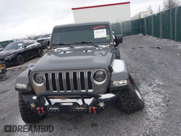 2019 Jeep Wrangler Unlimited Sahara with VIN 1C4HJXEG8KW533339, listed as a IAAI auction lot 40963653 with 69,202 mi miles and . Bid and sale history available at DreamBid. Image 12.