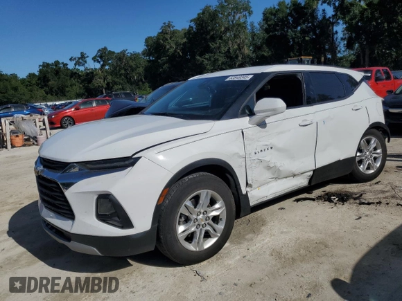 2022 Chevrolet Blazer LT with VIN 3GNKBCR4XNS173445, listed as a Copart auction lot 62848345 with 42,805 mi miles and Non repairable. Bid and sale history available at DreamBid. Image 1.