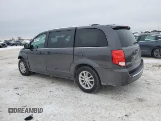 2019 Dodge Grand Caravan SXT with VIN 2C4RDGCG2KR580583, listed as a Copart auction lot 45134255 with 83,746 mi miles and Salvage Title. Bid and sale history available at DreamBid. Image 2.