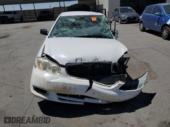 2004 Toyota Corolla CE with VIN 1NXBR32E14Z215485, listed as a Copart auction lot 54423345 with 46,179 mi miles and Salvage Title. Bid and sale history available at DreamBid. Image 5.