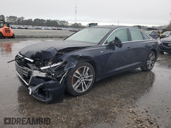 2019 Audi A6 Premium with VIN WAUK2AF26KN063785, listed as a Copart auction lot 86442724 with 92,920 mi miles and Salvage Title. Bid and sale history available at carsss.com. Image 1.