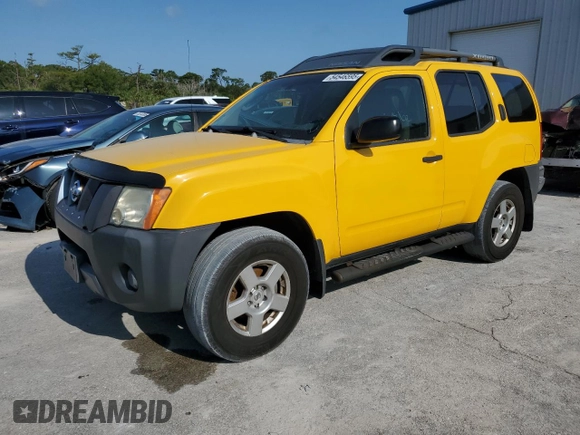 2007 Nissan Xterra SE with VIN 5N1AN08W47C534654, listed as a Copart auction lot 54546595 with 198,028 mi miles and Salvage Title. Bid and sale history available at DreamBid. Image 1.