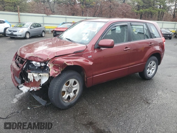 2008 Suzuki Grand Vitara w/Spare & Cargo Covers z VIN JS3TD941084100467, wystawiony jako Copart lot #85230824 z przebiegiem 143 267 mil mil oraz Szkoda całkowita • Salvage title. Historia ofert i sprzedaży dostępna na DreamBid. Obrazek 1.