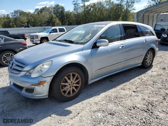 2007 Mercedes-Benz R-Class 3.5L with VIN 4JGCB65E97A052841, listed as a Copart auction lot 76185184 with 192,274 mi miles and Clean Title. Bid and sale history available at carsss.com. Image 1.
