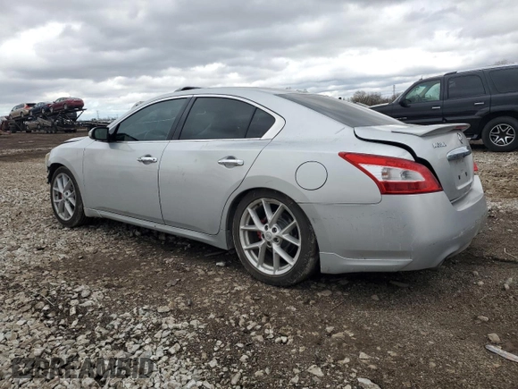 2009 Nissan Maxima SV with VIN 1N4AA51E79C832364, listed as a Copart auction lot 52252355 with 152,191 mi miles and Salvage Title. Bid and sale history available at DreamBid. Image 2.