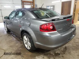 2012 Dodge Avenger SE with VIN 1C3CDZAG4CN254727, listed as a Copart auction lot 45271155 with 206,291 mi miles and Salvage Title. Bid and sale history available at DreamBid. Image 2.