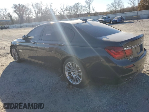 2015 BMW 7 Series 750Li xDrive with VIN WBAYF8C52FD654858, listed as a Copart auction lot 47504045 with 155,950 mi miles and Clean Title. Bid and sale history available at carsss.com. Image 2.