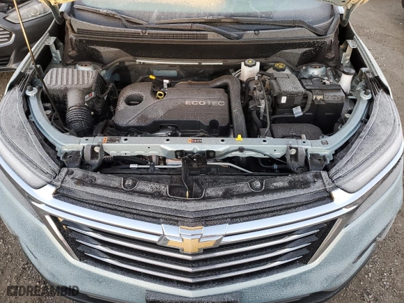 2022 Chevrolet Equinox Premier with VIN 2GNAXNEV6N6113121, listed as a Copart auction lot 87183584 with 17,105 mi miles and Salvage Title. Bid and sale history available at carsss.com. Image 11.