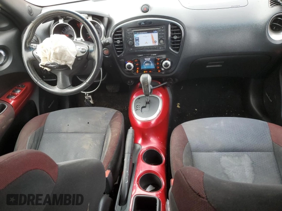 2014 Nissan Juke SV with VIN JN8AF5MR4ET356020, listed as a Copart auction lot 44993545 with Not Provided miles and Salvage Title. Bid and sale history available at carsss.com. Image 8.