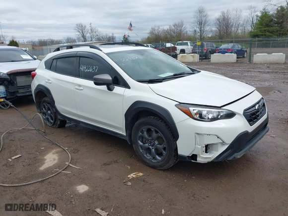 2021 Subaru Crosstrek Sport with VIN JF2GTHSC0MH239018, listed as a IAAI auction lot 41922637 with 98,943 mi miles. Bid and sale history available at carsss.com. Image 1.