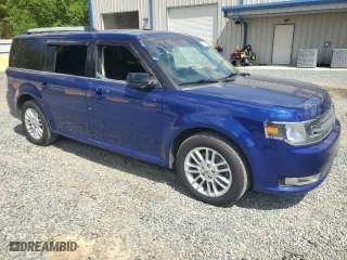 2014 Ford Flex SEL with VIN 2FMGK5C86EBD43002, listed as a Copart auction lot 51981525 with 101,442 mi miles and Salvage Title. Bid and sale history available at carsss.com. Image 4.