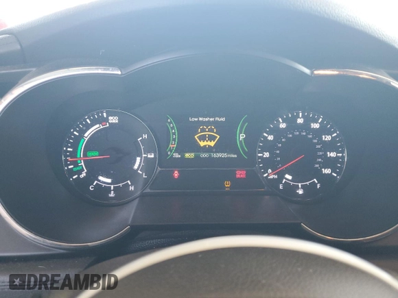 2013 Kia Optima Hybrid LX with VIN KNAGM4AD4D5043077, listed as a Copart auction lot 67615714 with 163,925 mi miles and Salvage Title. Bid and sale history available at carsss.com. Image 9.