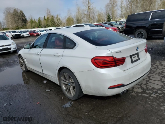 2018 BMW 4 Series 430i with VIN WBA4J1C52JBG76225, listed as a Copart auction lot 51221395 with 101,867 mi miles and Clean Title. Bid and sale history available at carsss.com. Image 2.