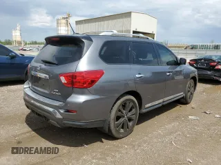 2017 Nissan Pathfinder S with VIN 5N1DR2MM7HC909567, listed as a Copart auction lot 52979015 with 138,799 mi miles and Clean Title. Bid and sale history available at carsss.com. Image 3.