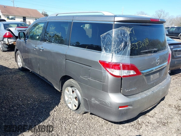 2012 Nissan Quest LE z VIN JN8AE2KP3C9031601, wystawiony jako IAAI lot #42002775 z przebiegiem Nie podano mil oraz . Historia ofert i sprzedaży dostępna na DreamBid. Obrazek 3.