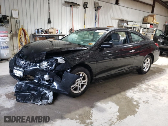 2007 Toyota Solara SE with VIN 4T1CE30PX7U754499, listed as a Copart auction lot 58711125 with 166,200 mi miles and Salvage title. Bid and sale history available at DreamBid. Image 1.