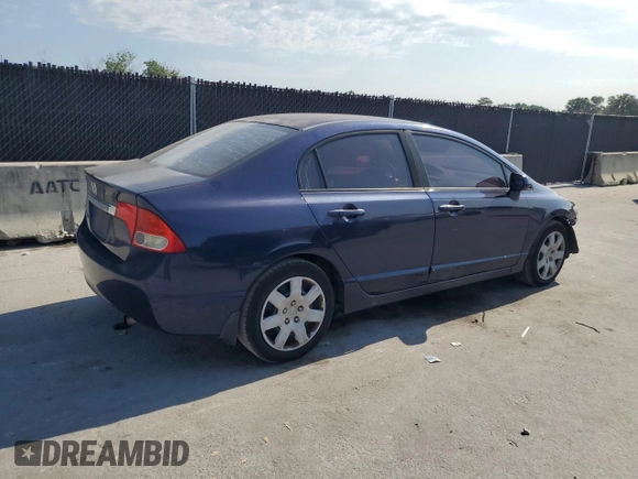 2009 Honda Civic LX z VIN 1HGFA16549L003786, wystawiony jako Copart lot #58315565 z przebiegiem 238 961 mil mil oraz Szkoda całkowita • Salvage title. Historia ofert i sprzedaży dostępna na DreamBid. Obrazek 3.