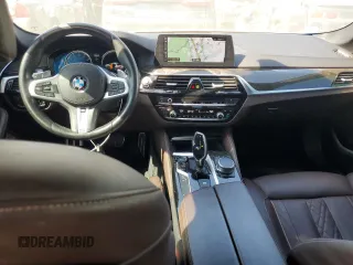 2018 BMW 5 Series 540i xDrive with VIN WBAJE7C52JG891212, listed as a Copart auction lot 58119195 with 73,770 mi miles and Salvage title. Bid and sale history available at DreamBid. Image 8.