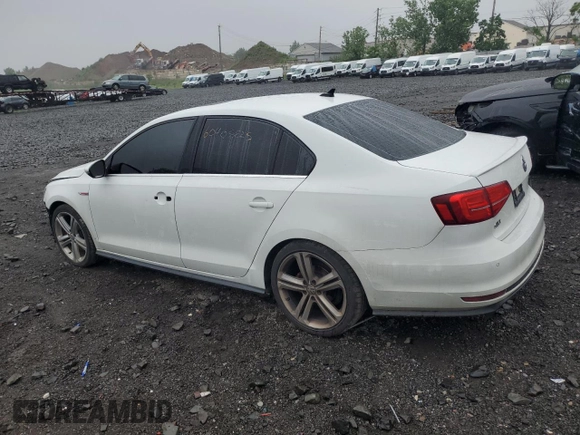 2017 Volkswagen Jetta GLI with VIN 3VW4T7AJ6HM342390, listed as a Copart auction lot 60408825 with 124,050 mi miles and Salvage title. Bid and sale history available at DreamBid. Image 2.