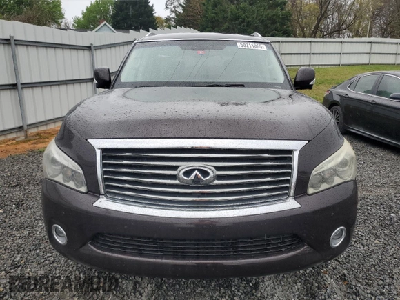 2013 Infiniti QX56 with VIN JN8AZ2NE2D9041441, listed as a Copart auction lot 50211065 with 143,876 mi miles and Clean Title. Bid and sale history available at carsss.com. Image 5.
