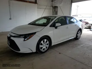 2021 Toyota Corolla LE with VIN JTDEPMAE6MJ147684, listed as a Copart auction lot 48496695 with 78,469 mi miles and Salvage Title. Bid and sale history available at carsss.com. Image 1.