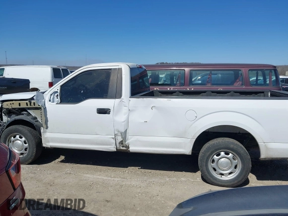 2018 Ford F-150 XL with VIN 1FTMF1C51JKC43237, listed as a IAAI auction lot 41760801 with 347,677 mi miles. Bid and sale history available at carsss.com. Image 14.