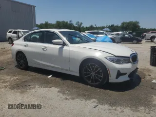 2022 BMW 3 Series 330i with VIN 3MW5R1J06N8C53916, listed as a Copart auction lot 57076285 with 64,150 mi miles and Non repairable. Bid and sale history available at DreamBid. Image 4.
