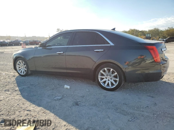 2014 Cadillac CTS Sedan RWD with VIN 1G6AP5SX7E0194625, listed as a Copart auction lot 88546775 with 127,934 mi miles and Salvage Title. Bid and sale history available at carsss.com. Image 2.