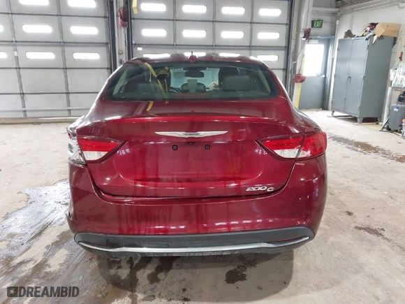 2016 Chrysler 200 C with VIN 1C3CCCCB1GN110009, listed as a IAAI auction lot 41607900 with NaN miles. Bid and sale history available at carsss.com. Image 16.