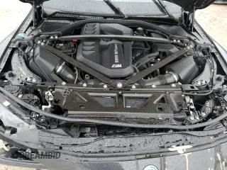 2022 BMW M4 Competition with VIN WBS33AZ00NCK97024, listed as a Copart auction lot 43814685 with 0 mi miles and Salvage Title. Bid and sale history available at carsss.com. Image 11.