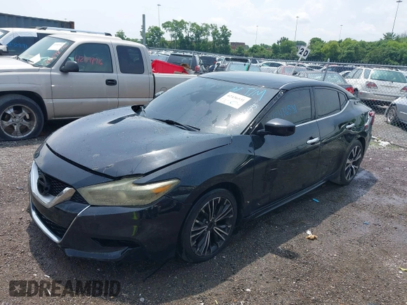 2017 Nissan Maxima S with VIN 1N4AA6AP7HC414344, listed as a IAAI auction lot 42436531 with 97,318 mi miles and . Bid and sale history available at DreamBid. Image 14.