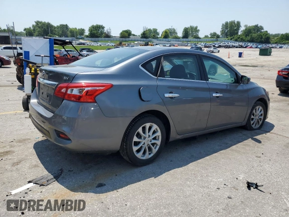 2019 Nissan Sentra S with VIN 3N1AB7AP2KY302226, listed as a Copart auction lot 60117335 with 99,116 mi miles and Salvage title. Bid and sale history available at DreamBid. Image 3.